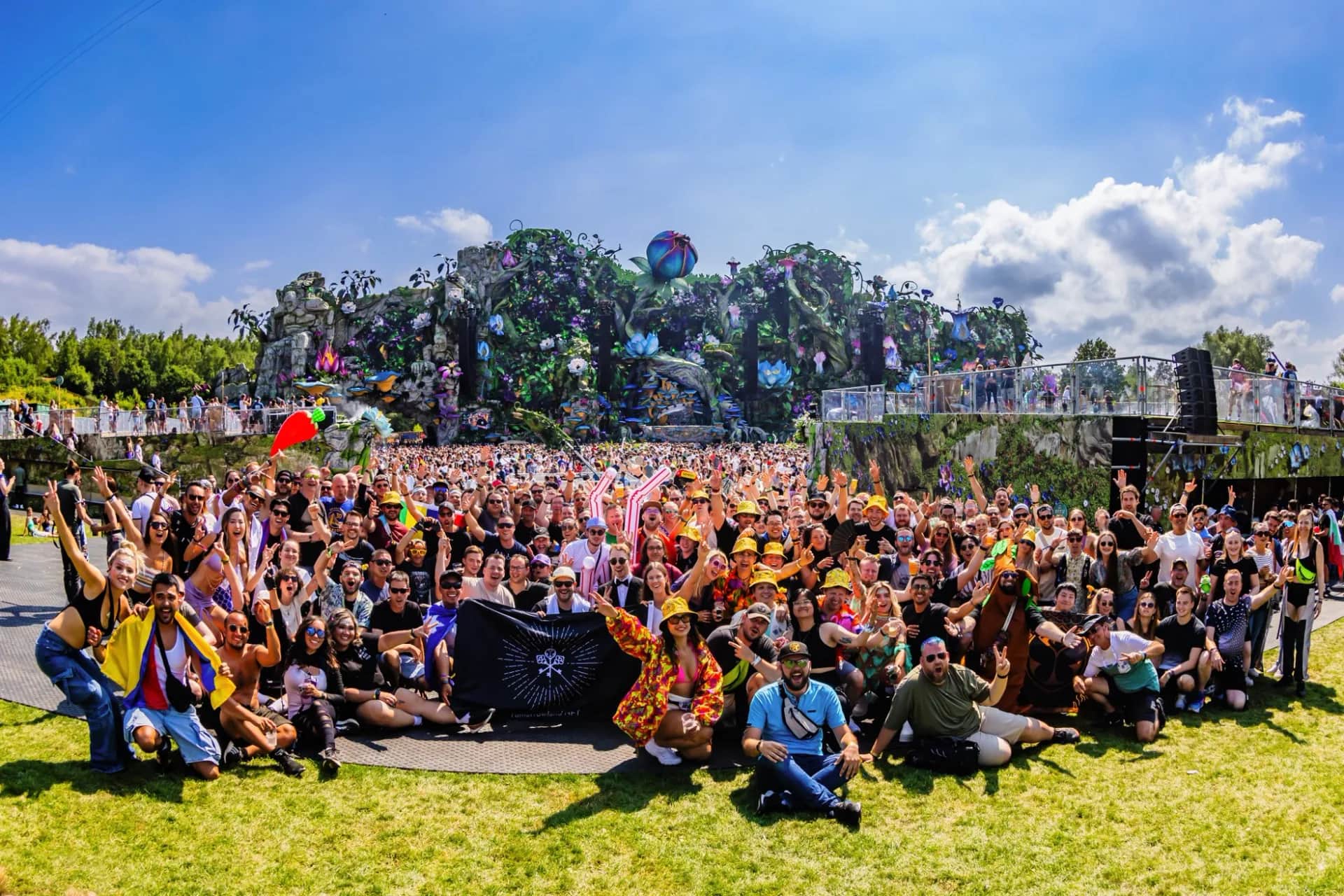 Tomorrowland 2024 crowd